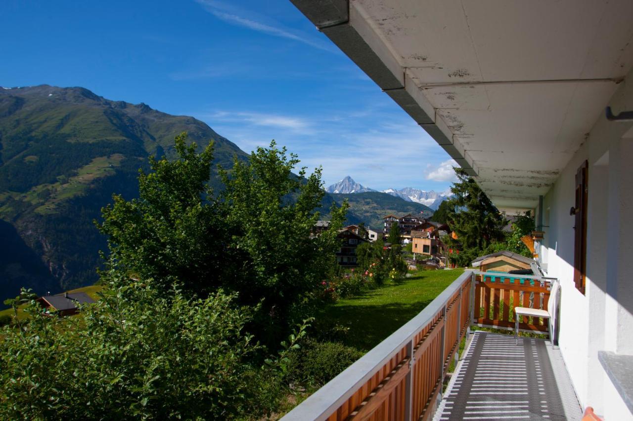 Haus Waldheim Grachen Apartment Bagian luar foto